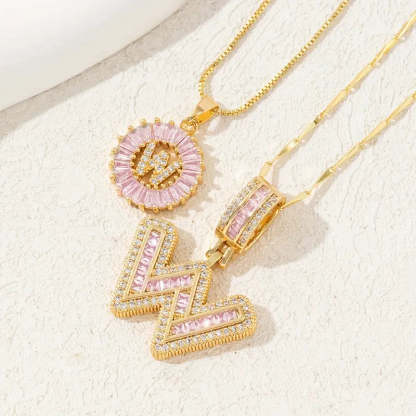 【LAST DAY 48% OFF】2 Pack - Initial Letter Pendant Necklaces