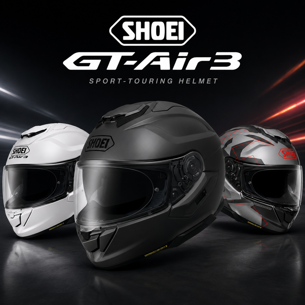 Shoei GT‑Air 3 Sport‑Touring Capacete
