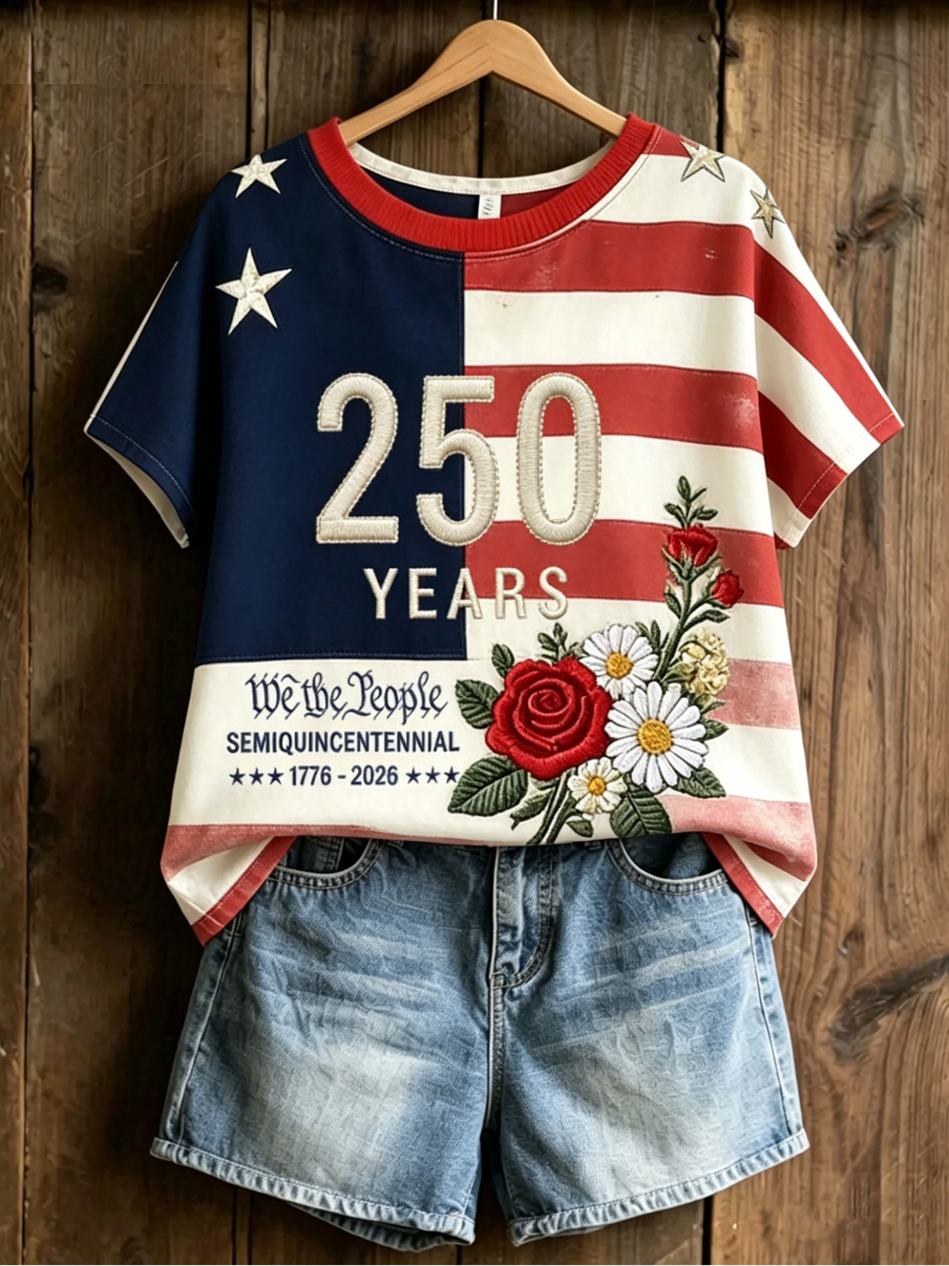 USA 250th Anniversary Commemorative Tee
