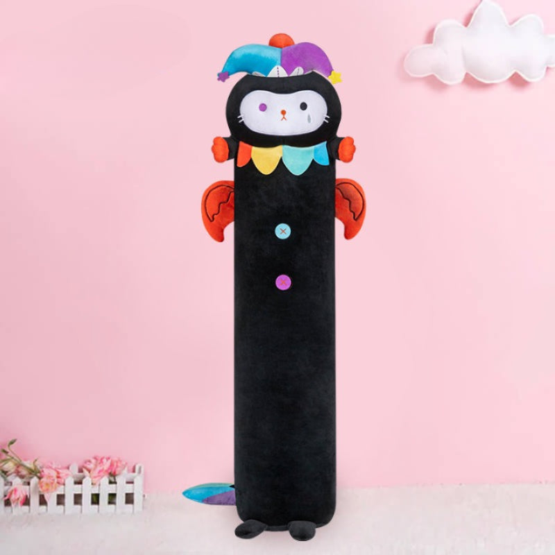 Giant Weighted Long Cat Stuffed Plush Pillow Toy