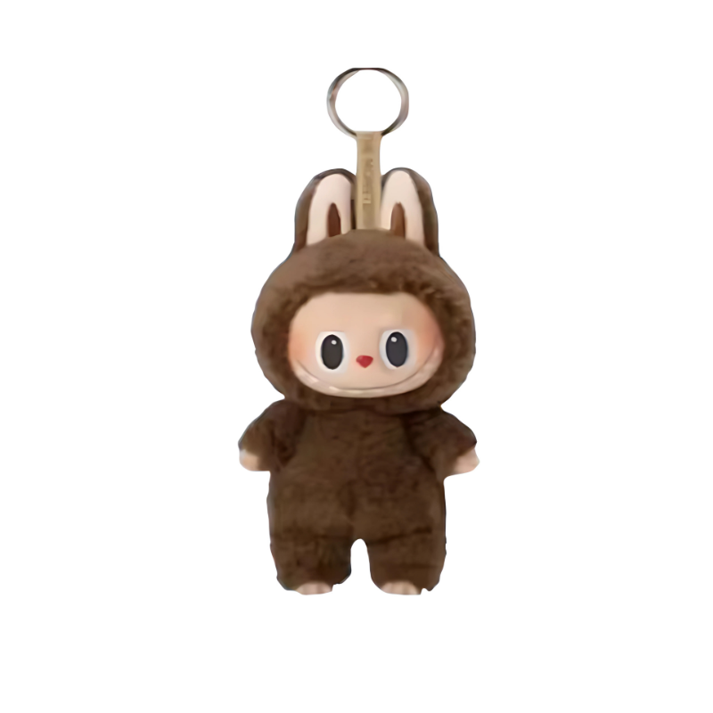 Labubu PVC Pendant Doll Model Monster Replica Keychain