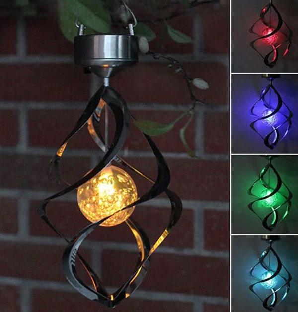 LED Solar Wind Chime Light