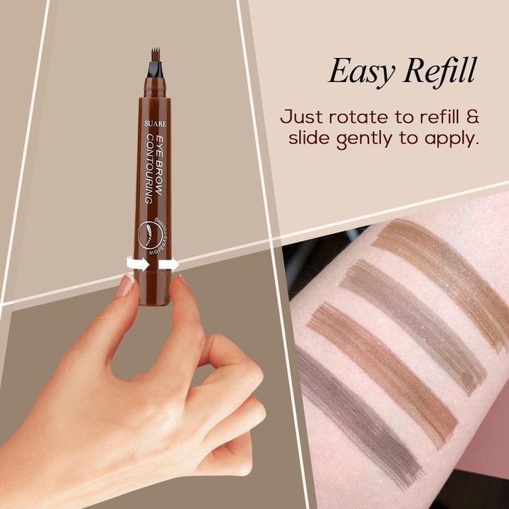 4 Points Eyebrow Pen
