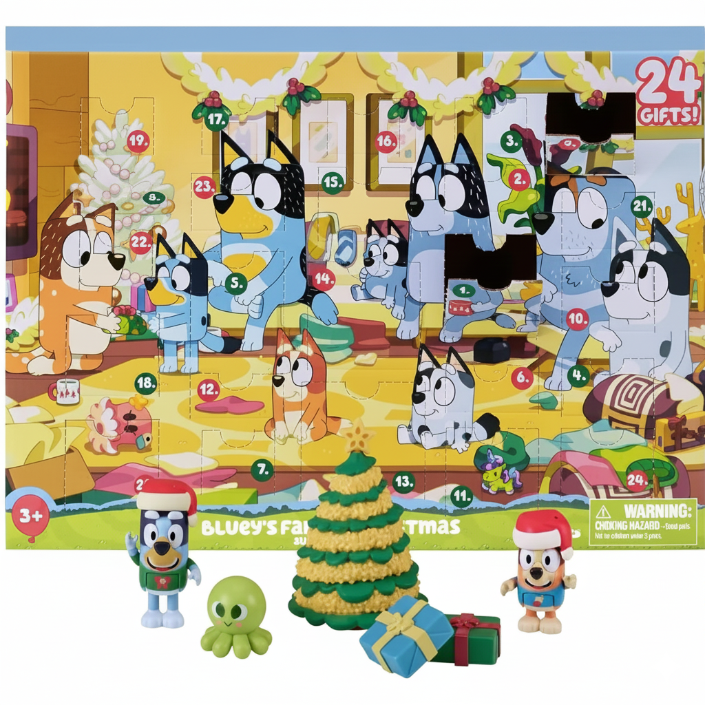 24 Days of Holiday Surprises With Family Christmas Advent Calendar