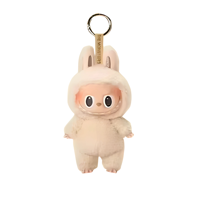 Labubu PVC Pendant Doll Model Monster Replica Keychain