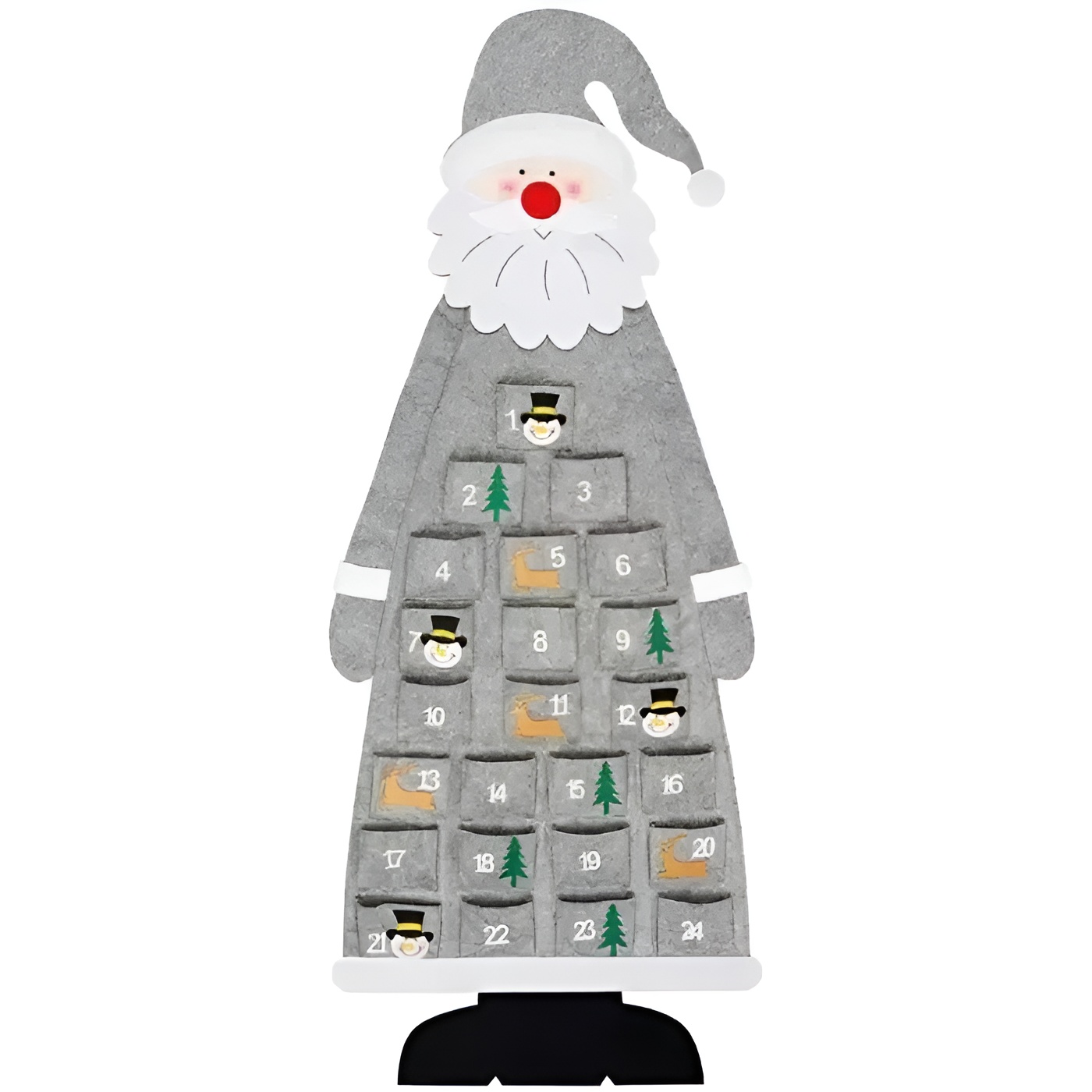 Santa Countdown Advent Calendar