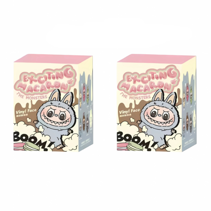 Labubu PVC Pendant Doll Model Monster Replica Keychain