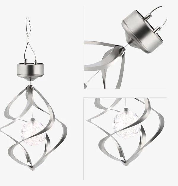 LED Solar Wind Chime Light