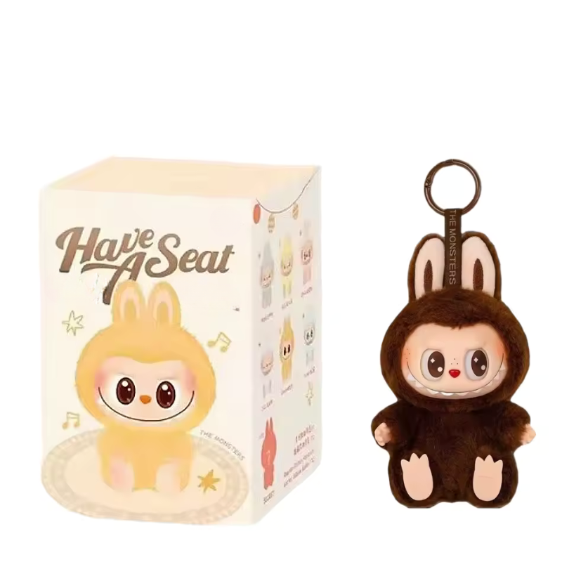 Labubu Yekante Mystery Figures with Keychain in Blind Box Packaging