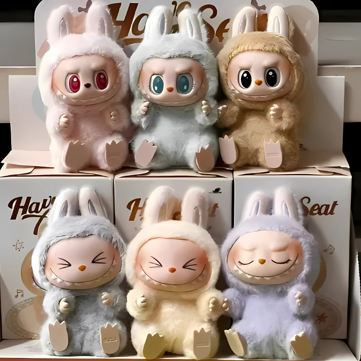 Labubu Big Into Energy Exciting Macaron Have A Seat Series