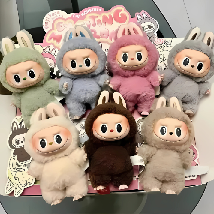 Labubu Big Into Energy Exciting Macaron Have A Seat Series