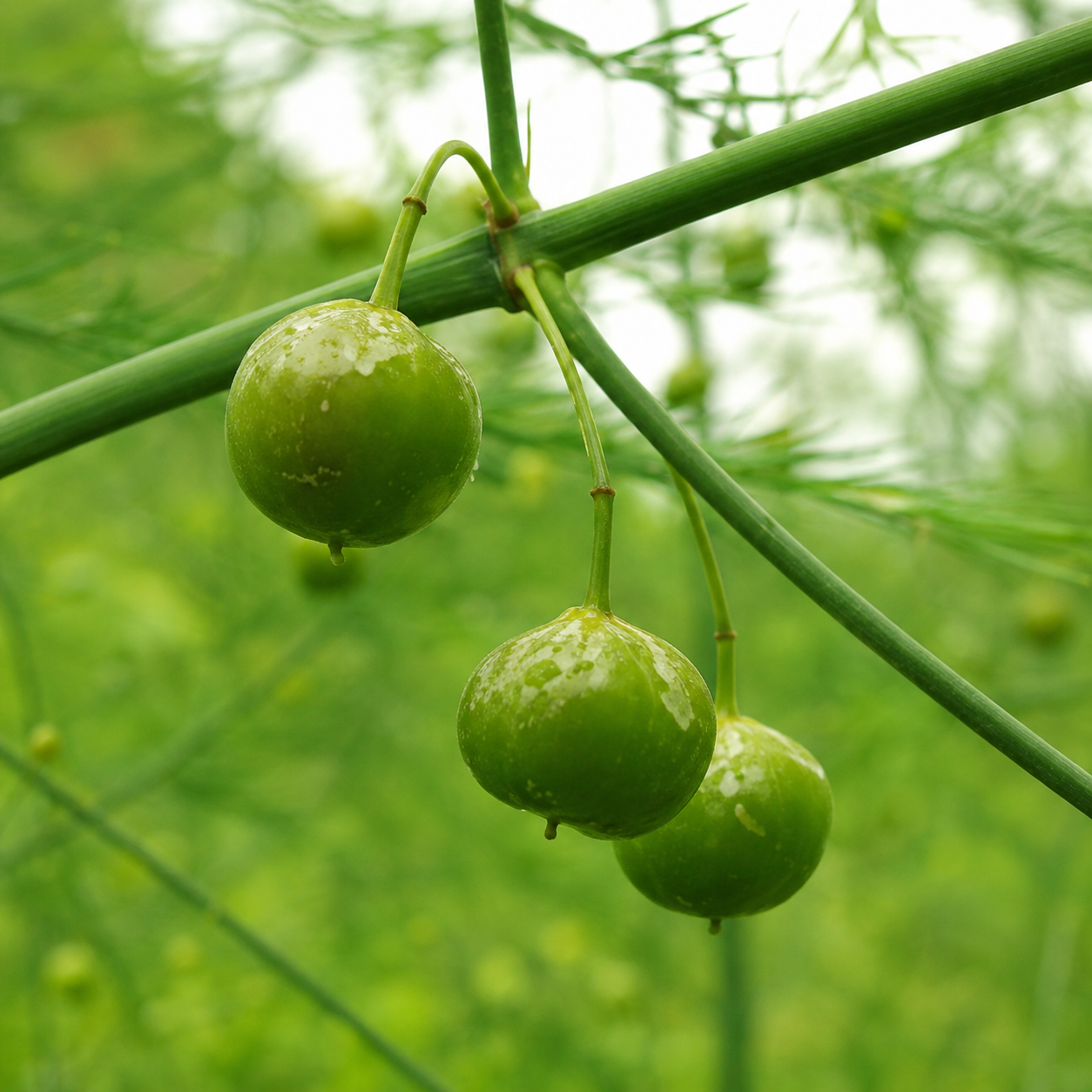Asparagus Berries Green Garden Plant Seeds