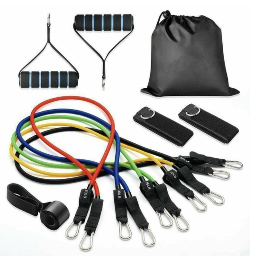11pcs Resistance Band Set