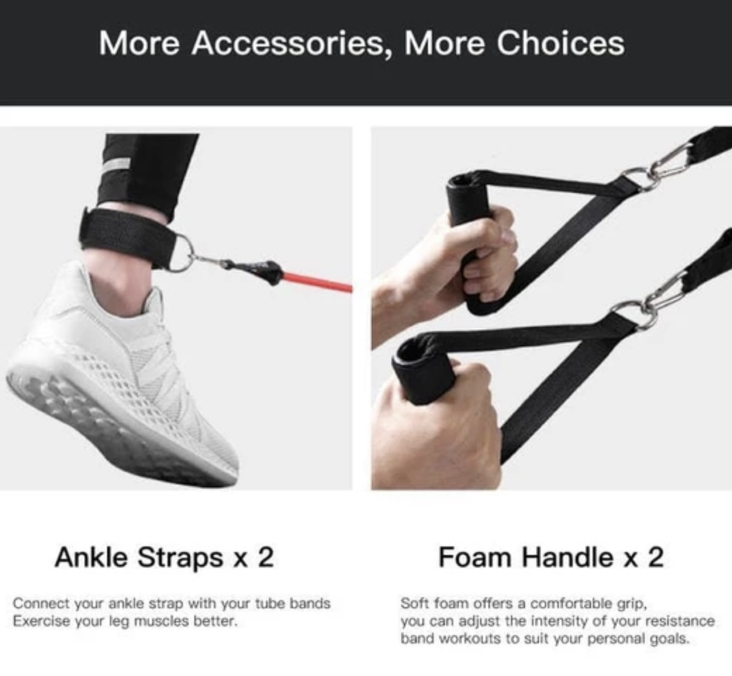 11pcs Resistance Band Set