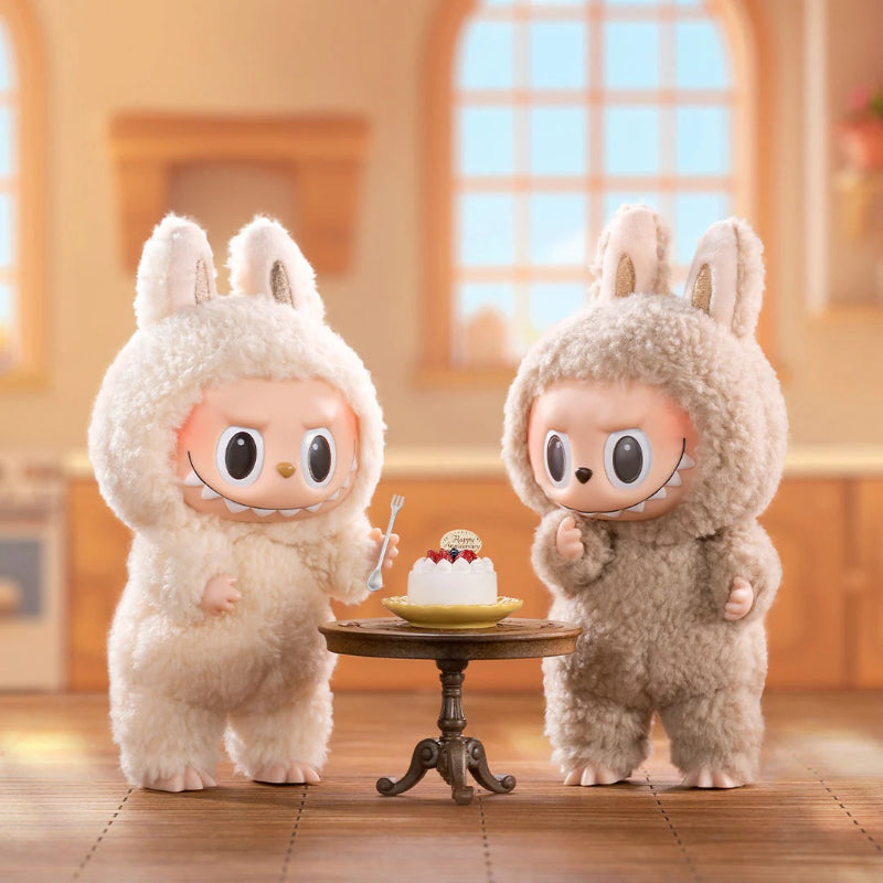 The Monsters Labubu Exciting Macarons Vinyl Face Plush Pendant