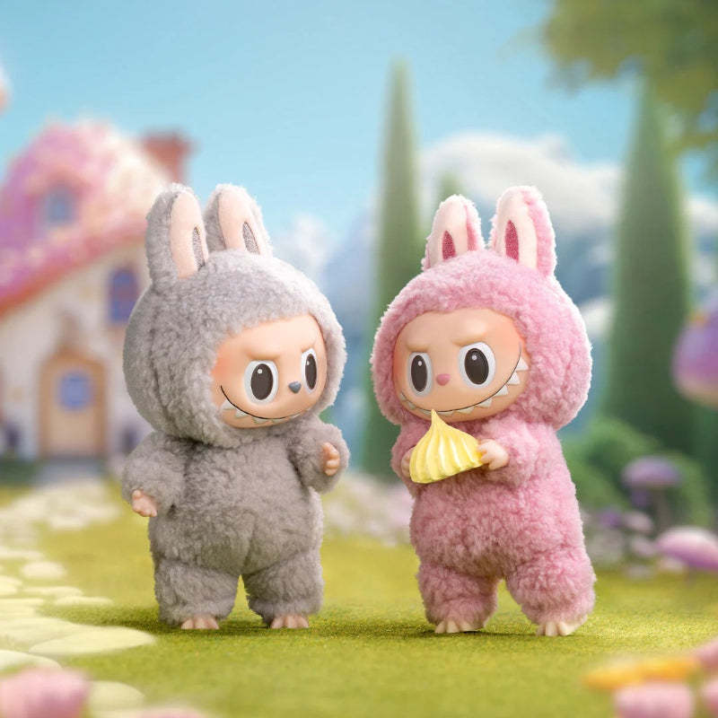 The Monsters Labubu Exciting Macarons Vinyl Face Plush Pendant