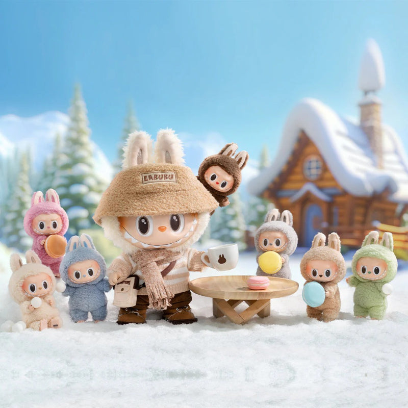 The Monsters Labubu Exciting Macarons Vinyl Face Plush Pendant