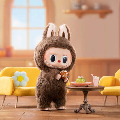 The Monsters Labubu Exciting Macarons Vinyl Face Plush Pendant