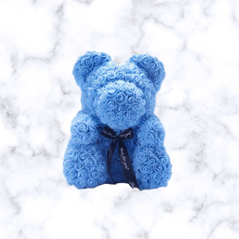 Lovely Rose Petal Teddy Bear