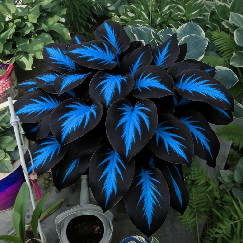 100 Blue Hosta Seeds