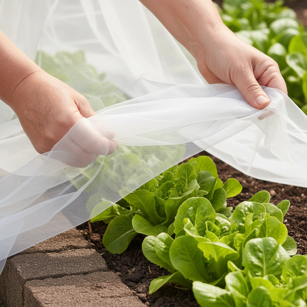 Polyethylene 60 Mesh Transparent Insect Netting For Fruit Covering And Plant
