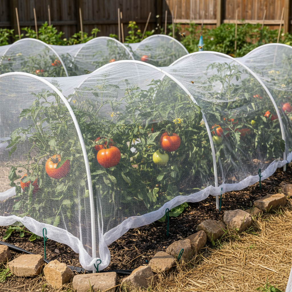 Plant Climbing Net For Growing Larger And Healthier Plants For Vegetables And Fruits