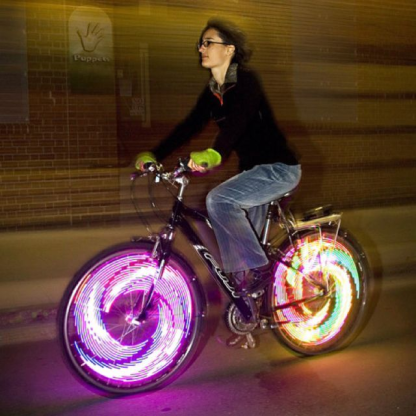 3D Bicycle Spoke LED Lights