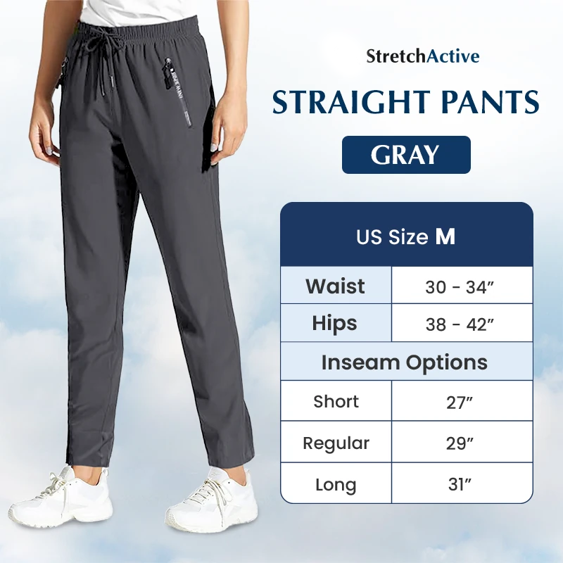 StretchActive - Women's Ultra Soft Stretch Perfect Drape Casual Pants