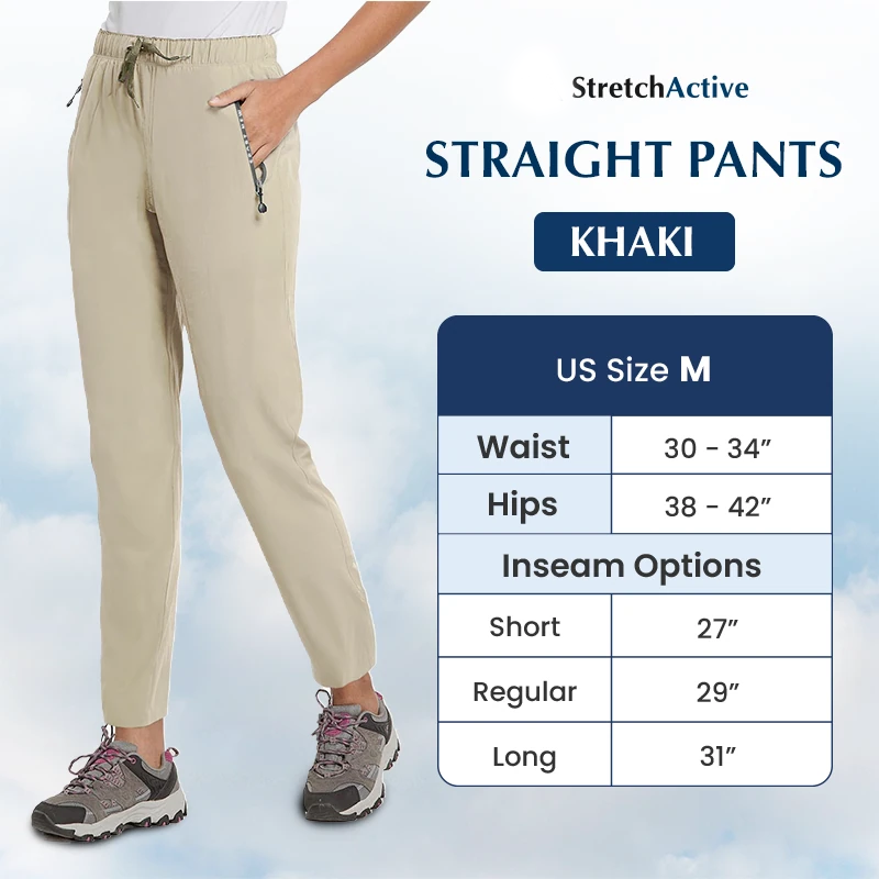 StretchActive - Women's Ultra Soft Stretch Perfect Drape Casual Pants