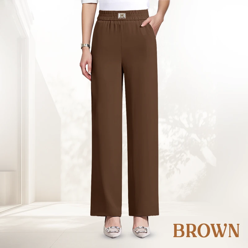 GlamorEase - Perfect Drape High Rise Pull-On Stretch Pants