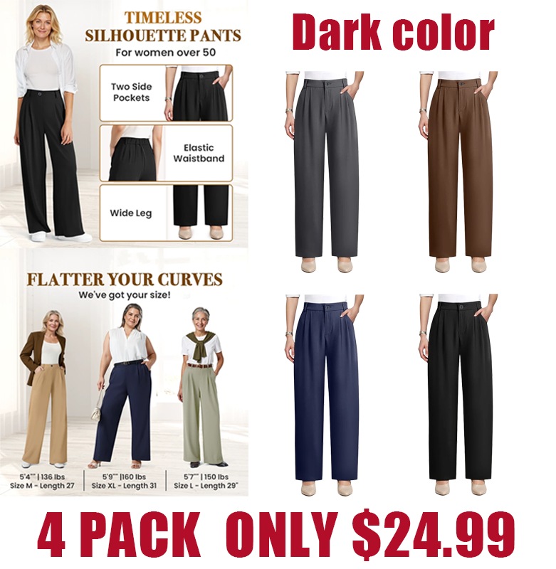 SoraEase - Women's Silky Soft Everyday Drape Pants