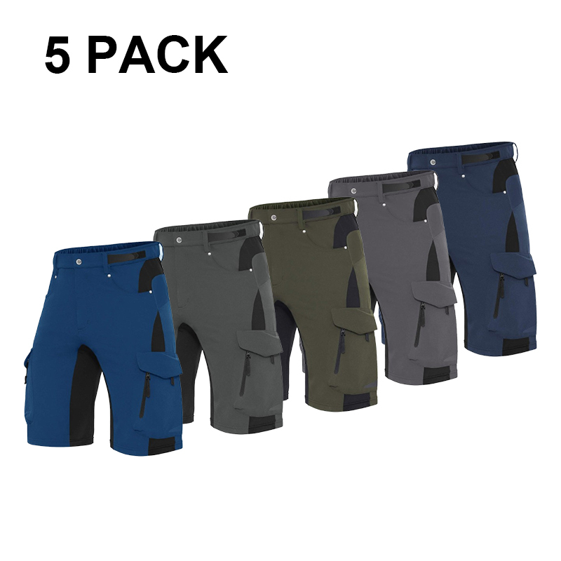 Men's Outdoor Quick Dry Lightweight Stretchy Shorts for Hiking, Tactical, Camping, Travel with 6 Pockets