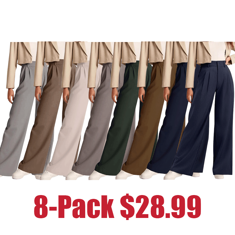 NIMIN High Waisted Work Pants for Women Business Casual Outfits 2026 Office Dress Pants Trousers with Pockets