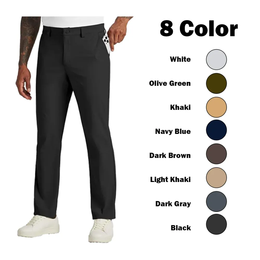 Men's Golf Stretch Straight Pants