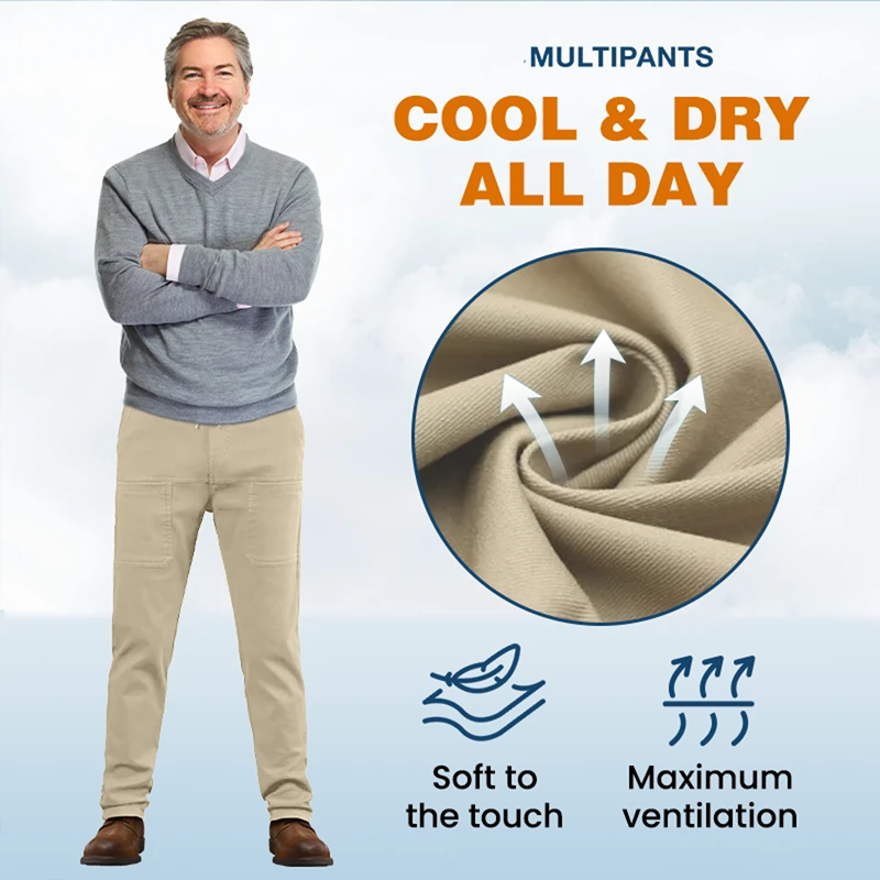 MultiPants - High Stretch Multi-pocket Durable Cargo Pants