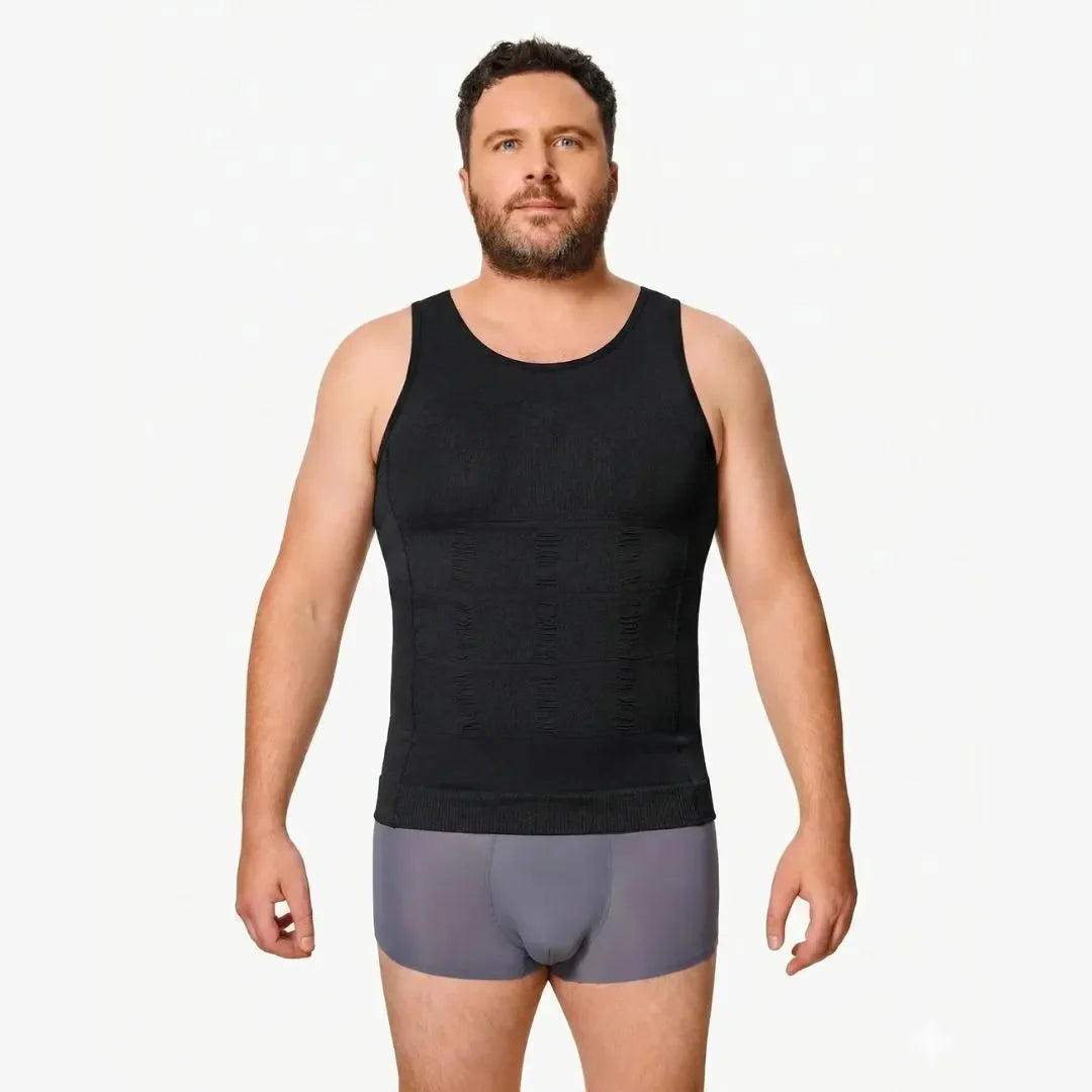 {Pack of 2} [BUY 1 GET 1 FREE] Men's Shapers Tank - Breathable Activewear Mesh