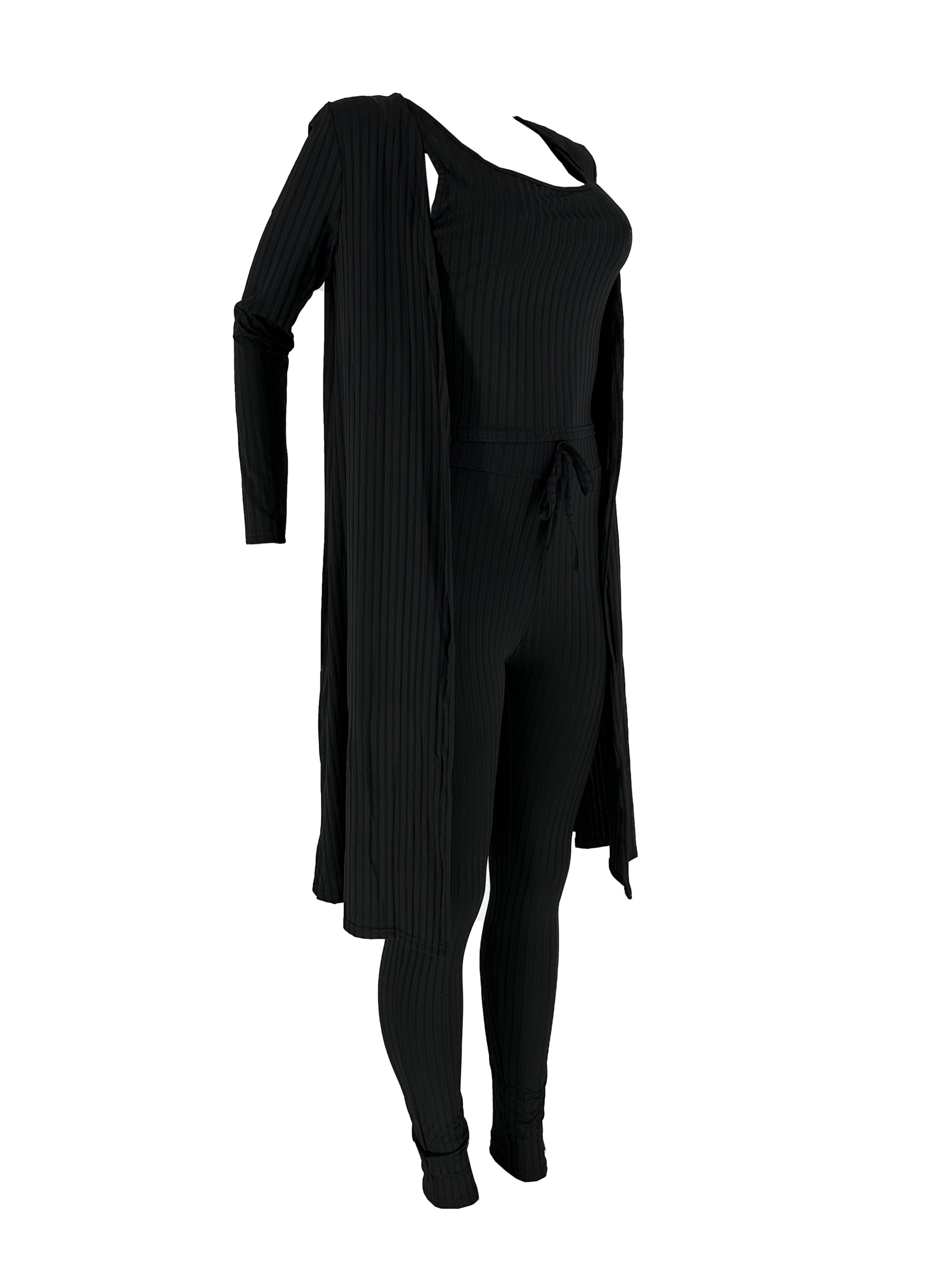 Women 3 Piece Wide Leg Pants Set Casual Long Sleeve Jacket Cardigan With Solid Tank Pants Set Dinner Suit Women