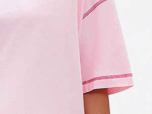 Dropped shoulder sleeve