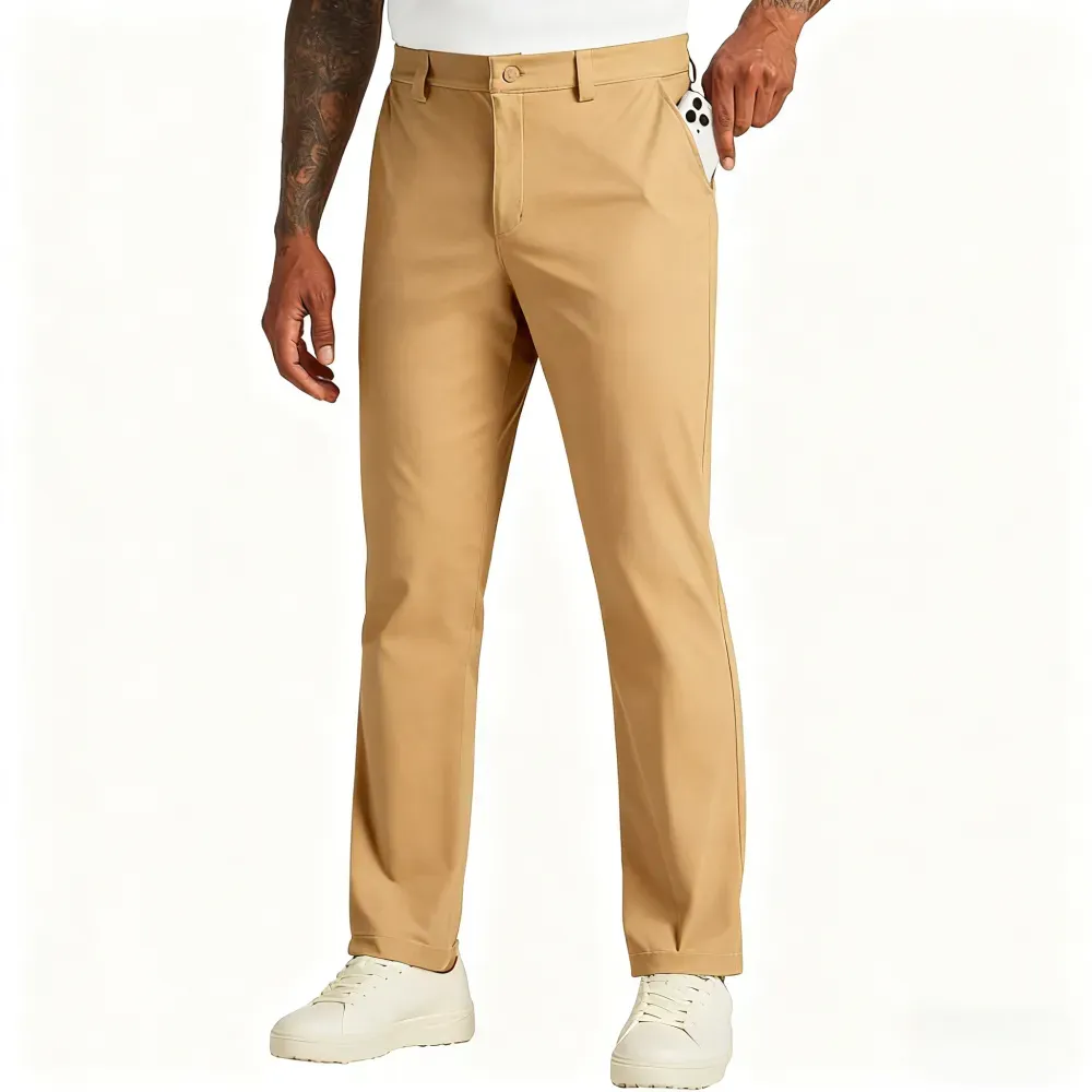 Men's Golf Stretch Straight Pants