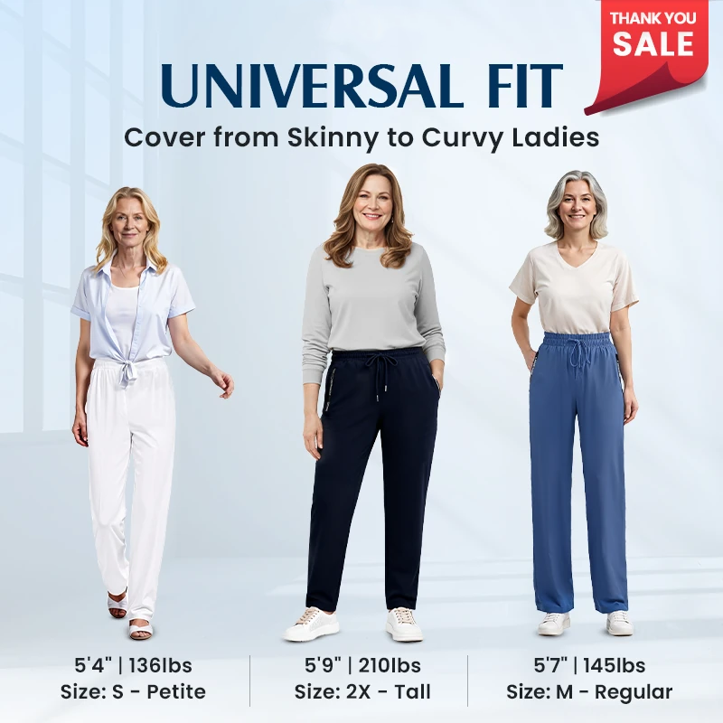 Silky Smooth Stretch Effortless Casual Pants