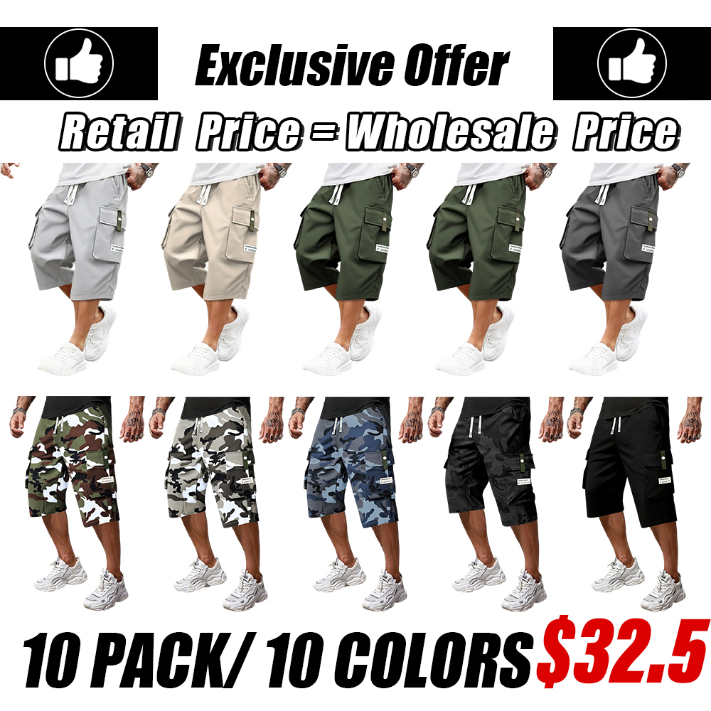 Men'S Summer Lightweight Cargo Pants