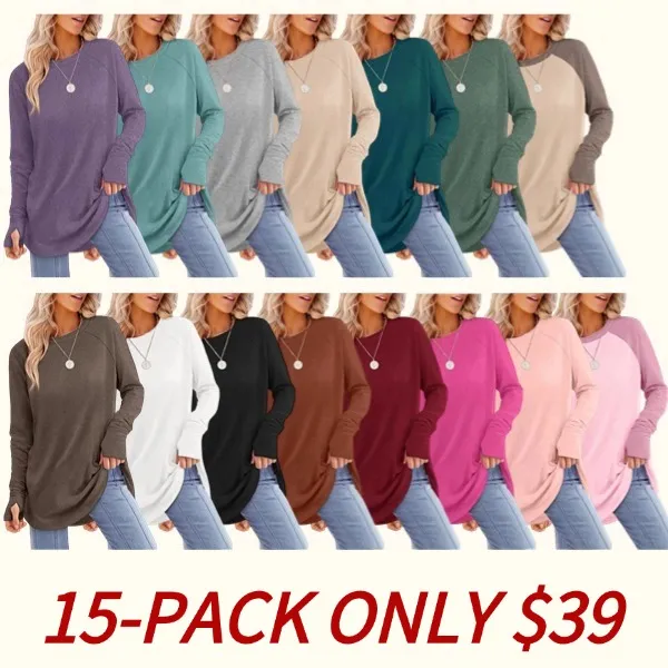 Women's tunic tops