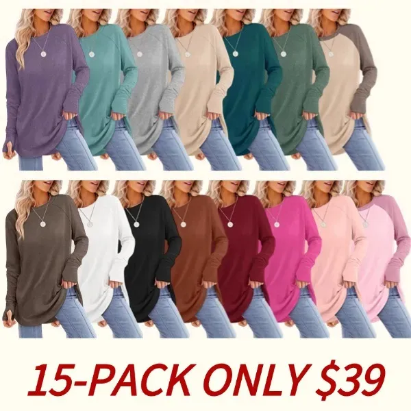 Women's tunic tops