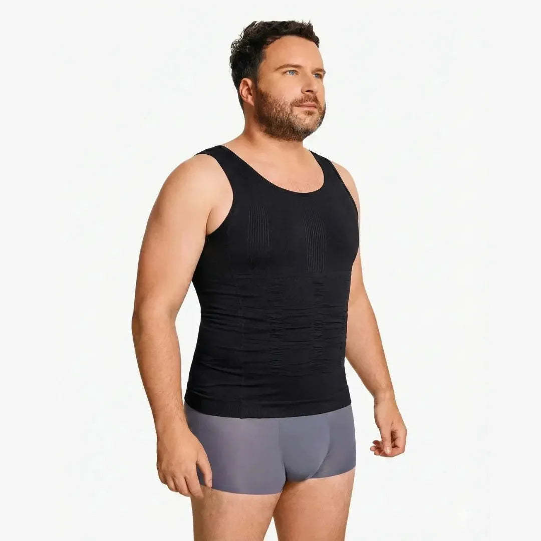 {Pack of 2} [BUY 1 GET 1 FREE] Men's Shapers Tank - Breathable Activewear Mesh