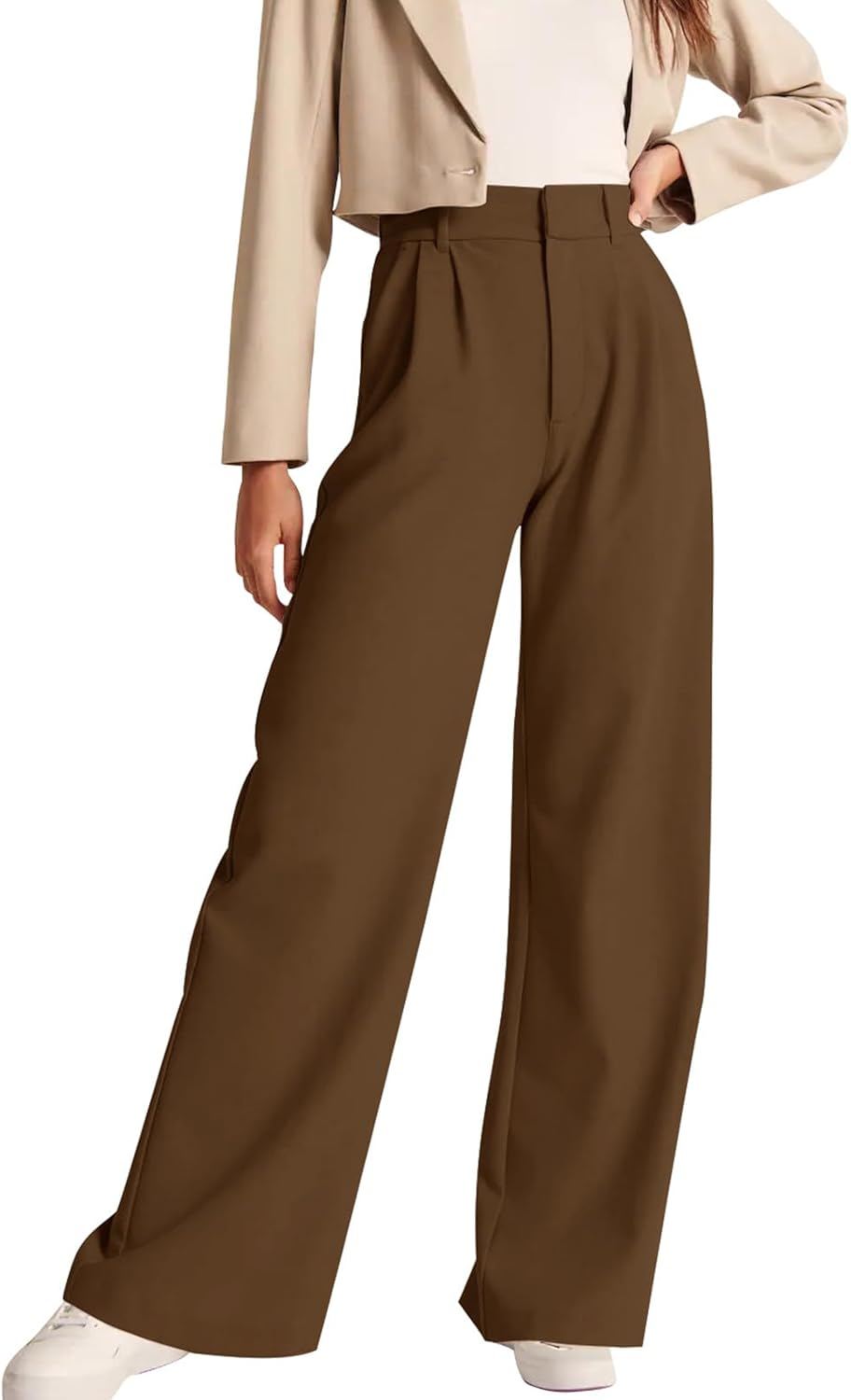 NIMIN High Waisted Work Pants for Women Business Casual Outfits 2026 Office Dress Pants Trousers with Pockets