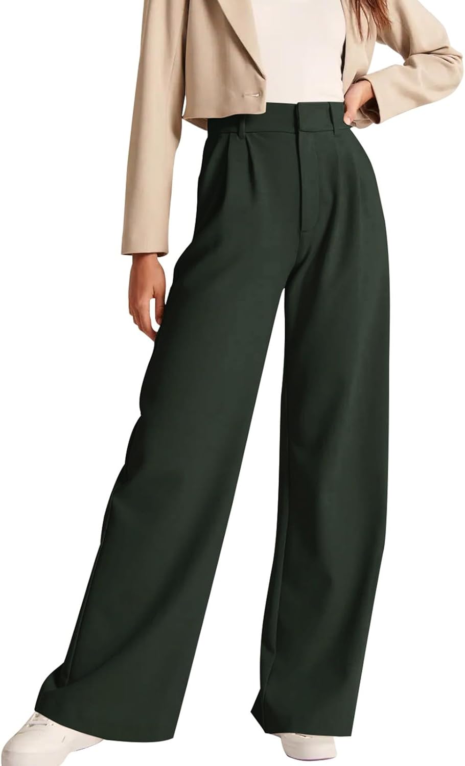 NIMIN High Waisted Work Pants for Women Business Casual Outfits 2026 Office Dress Pants Trousers with Pockets