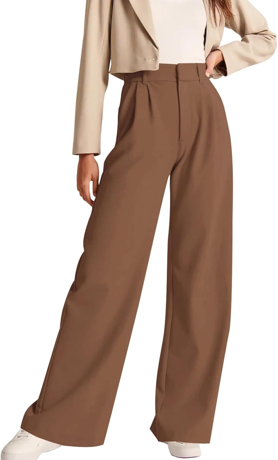 NIMIN High Waisted Work Pants for Women Business Casual Outfits 2026 Office Dress Pants Trousers with Pockets