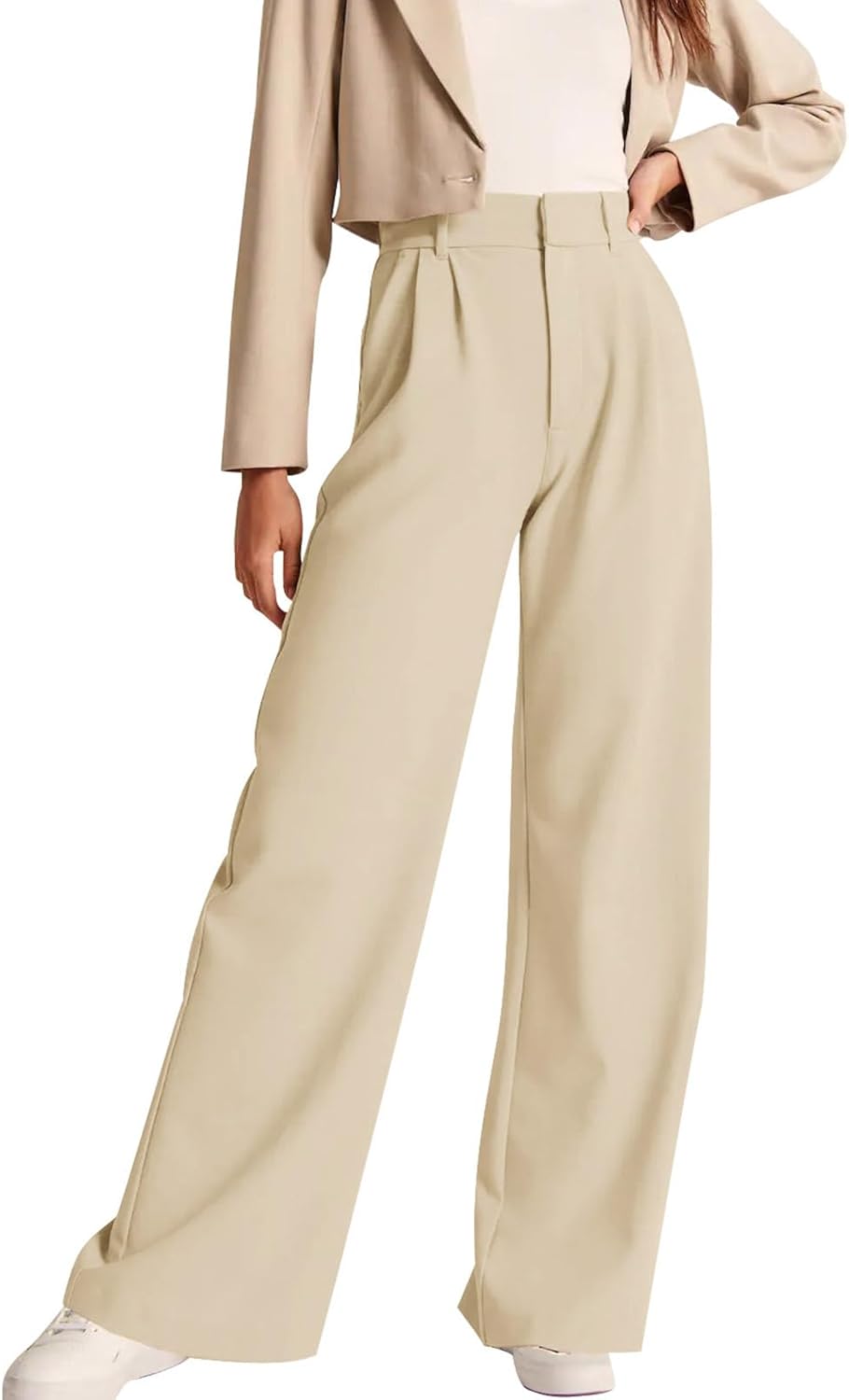 NIMIN High Waisted Work Pants for Women Business Casual Outfits 2026 Office Dress Pants Trousers with Pockets