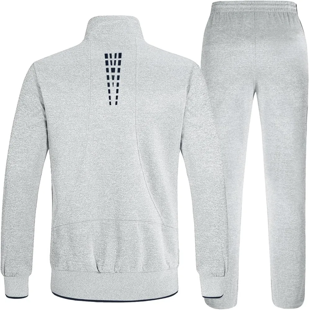 💥DON'T MISS OUT!⏰Men‘s 2-Piece Casual Sweatsuit Full-Zip Set🔥Final Day Clearance!🛒