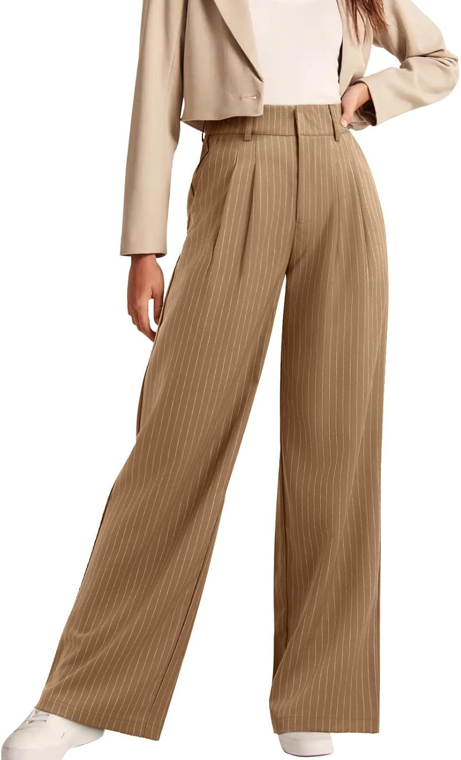 NIMIN High Waisted Work Pants for Women Business Casual Outfits 2026 Office Dress Pants Trousers with Pockets